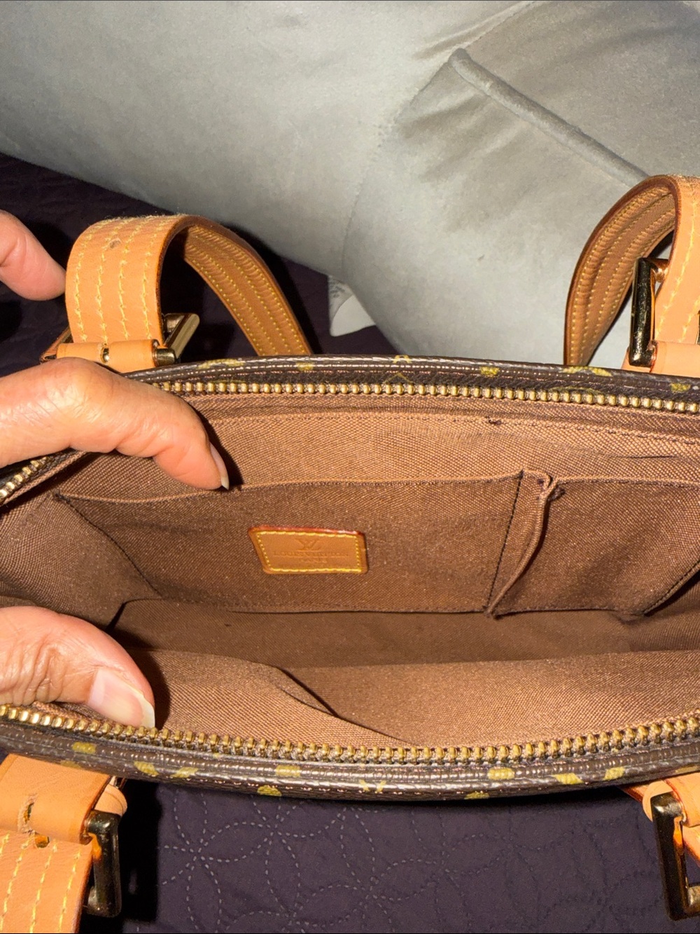 Brown Monogram bag - Picture 7 of 10